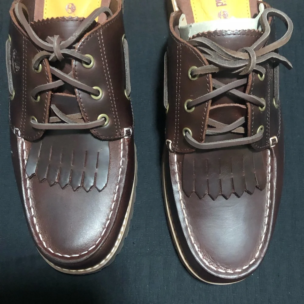 Timberland Authentic Women’s Mule Shoe, Size 11, 0A4198 EIW, Burgundy Full Grain